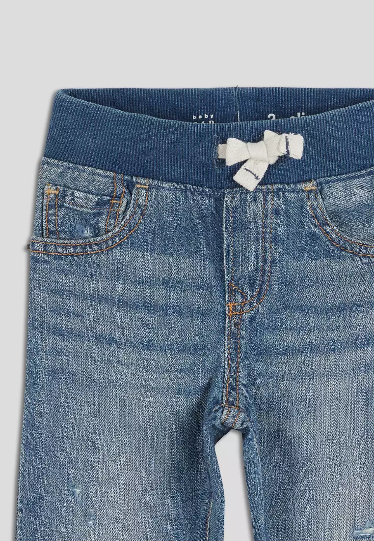 Toddler Pull-On Slim Jeans with Washwell