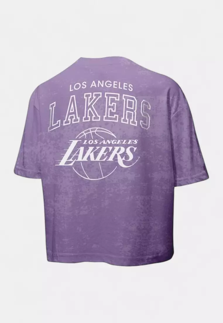 Los Angeles Lakers Crop Top for Women RETRO COURT Collection