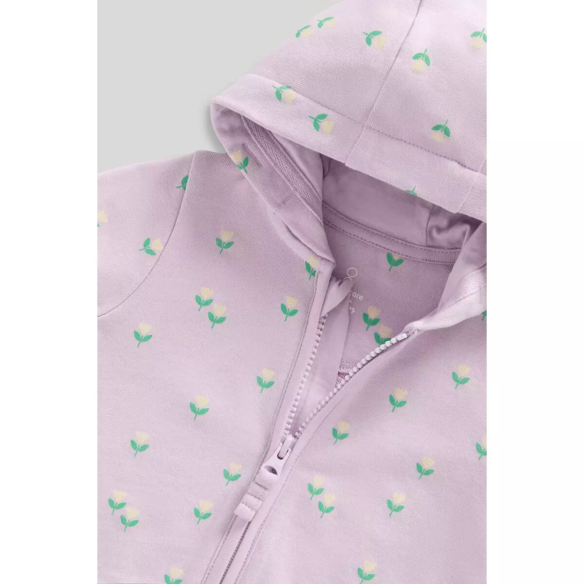 Mothercare T-Shirt and Hoodie Set - Set Jaket Kaos Bayi Perempuan (Ungu)