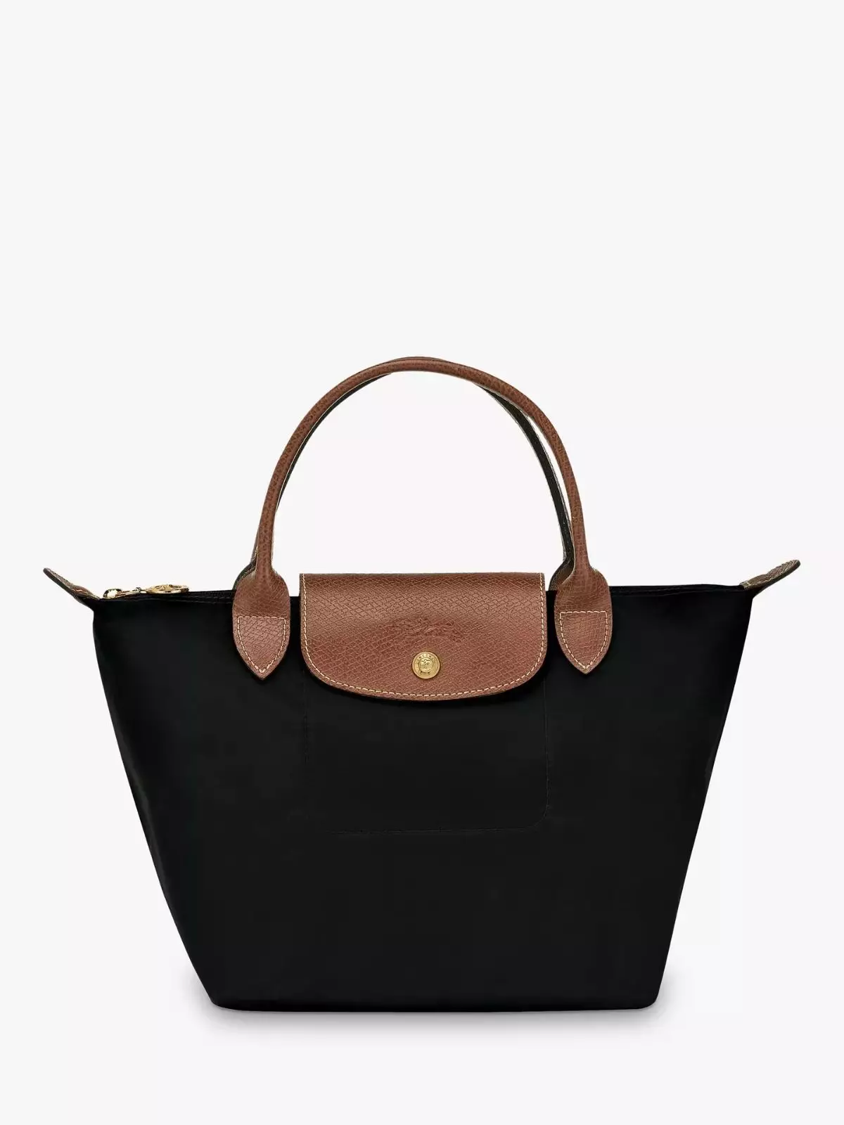 Le Pliage Original Small Short Handle Black