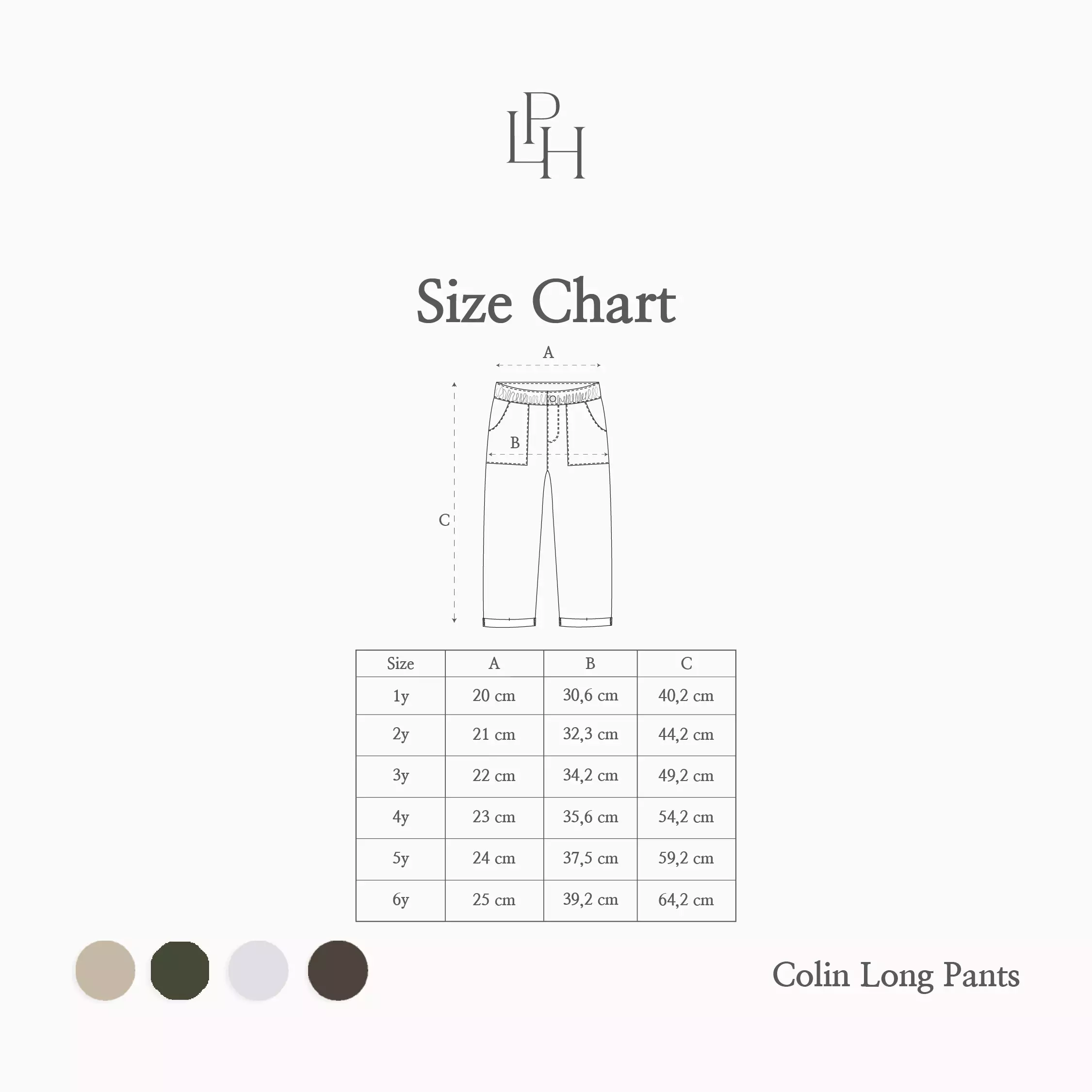 Little Palmerhaus - Colin Long Pants (Celana Panjang Anak) Riffle Green