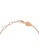 Aquae Jewels pink Bracelet Empress 18K Gold and Diamonds - Rose Gold,Sapphire 14395ACD2402A1GS_3