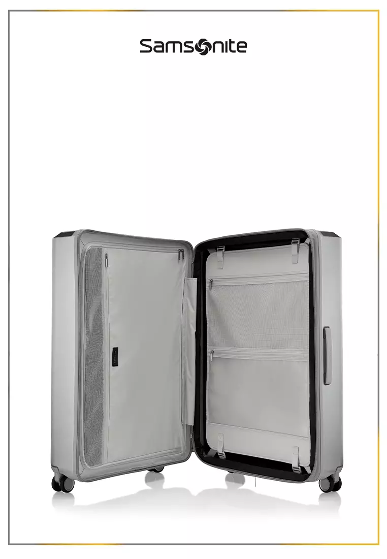 Samsonite Koper Hardcase Evoa Z Spinner 30 Inch Exp - Silver