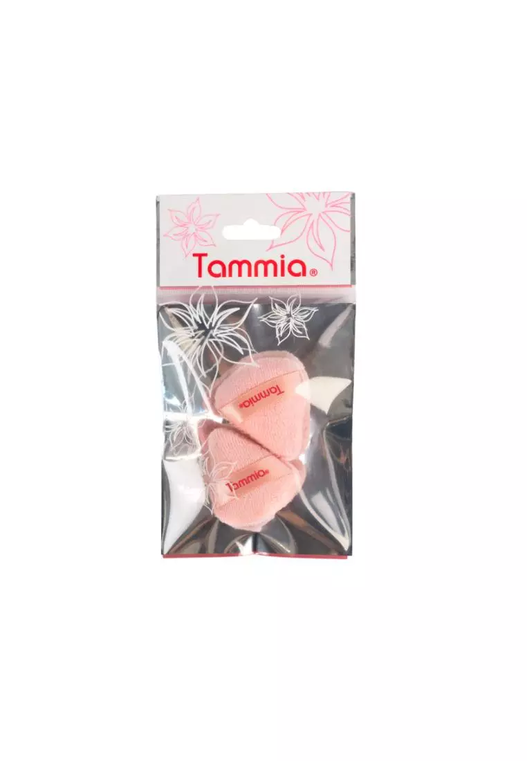 Tammia PRG-S mini soft multi powder puff 2p Spons Make Up Multifungsi untuk Bedak Tabur dan Padat