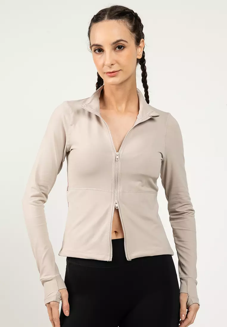 Active Core Zip Through Long Sleeve Jacket