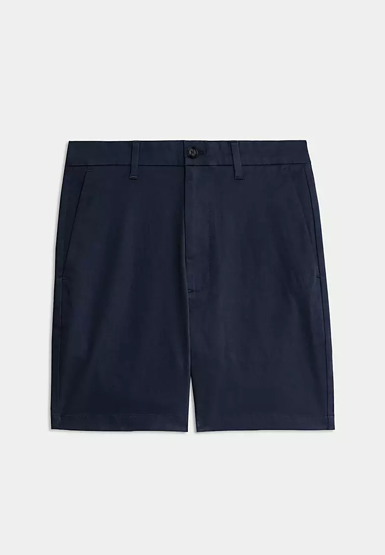 Regular Fit Stretch Chino Shorts