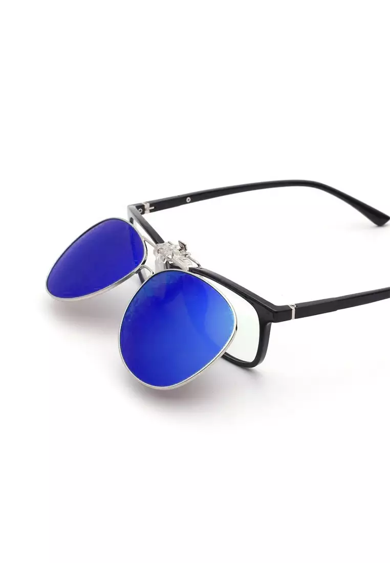 Buy A FRENZ Aviator Full Rim Polarized UV400 Flip-Up Clip On