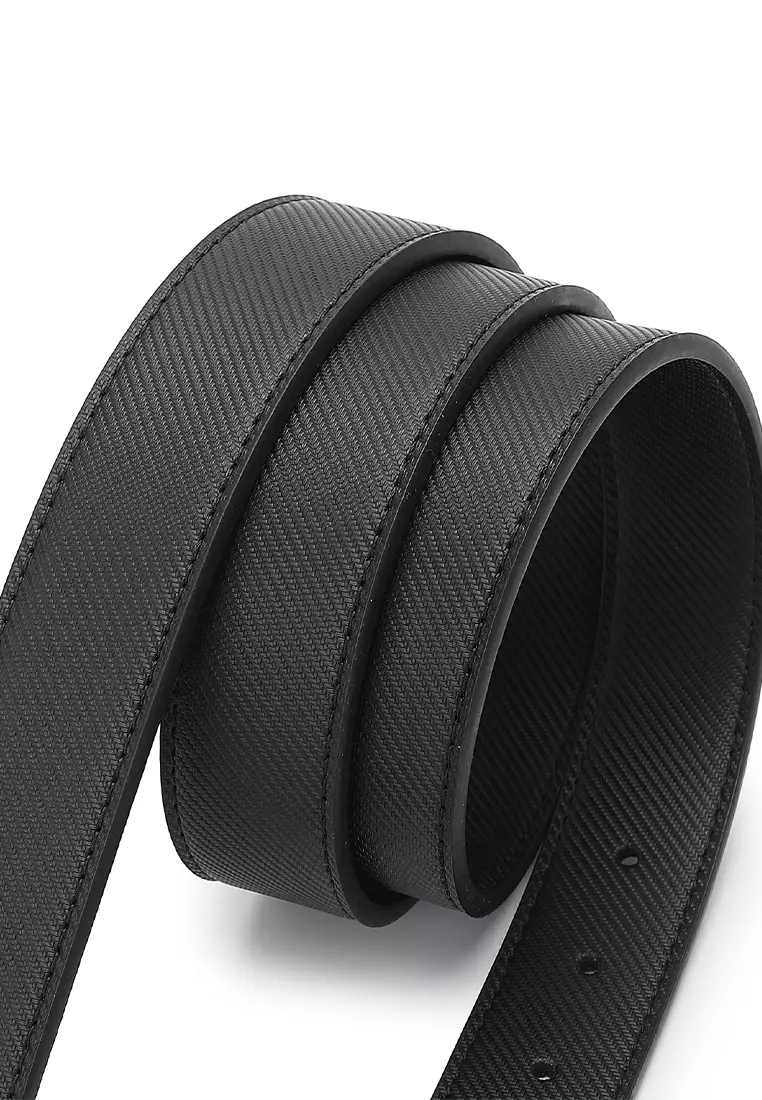 35mm Pin Buckle Belt - Black