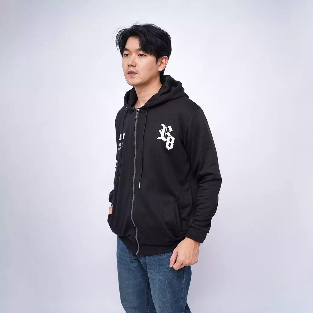 Ryusei Jaket Pria Passion Black