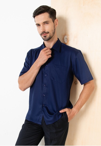 ORLANDO blue Short Sleeve Shirt - RL42001B221 114D0AA0CD4FA4GS_1