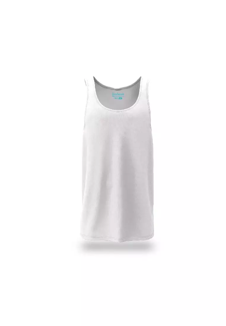 Boys' Antimicrobial Cotton Sleeveless Shirt 1 Piece Ucss5