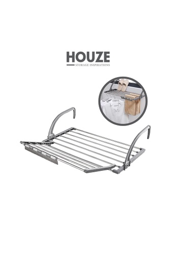 HOUZE HOUZE - Extendable and Adjustable Wall Hanging Radiator Airer (Large) 37027HL02C7DB7GS_1
