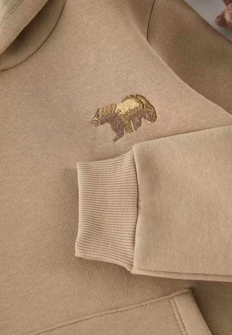 Mink Boy Printed Knitted Mini Me Sweatshirt Tkdaw25Sw00122