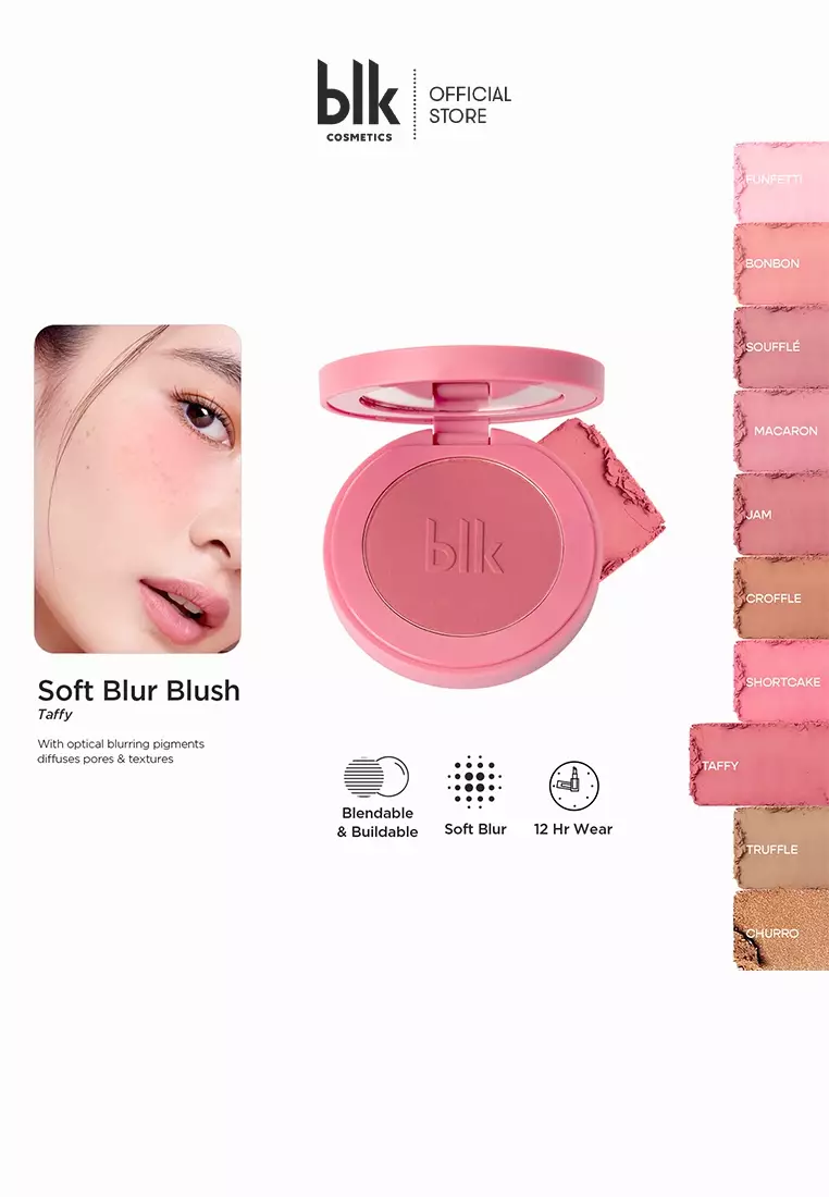 Discount on blk cosmetics  shoes - SKU: Blk Cosmetics Soft Blur Powder Blush Taffy