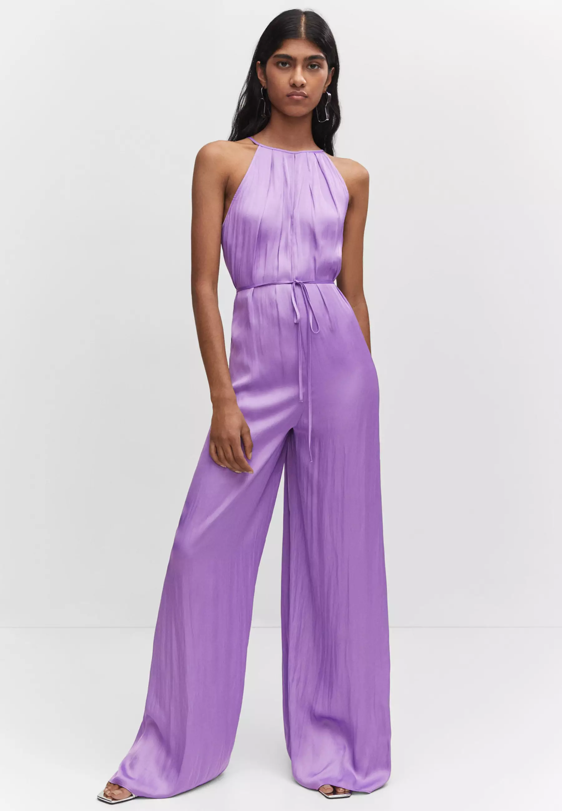 Halter top pants romper top