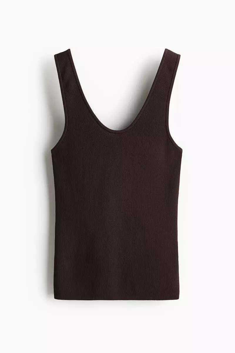 Knitted vest top