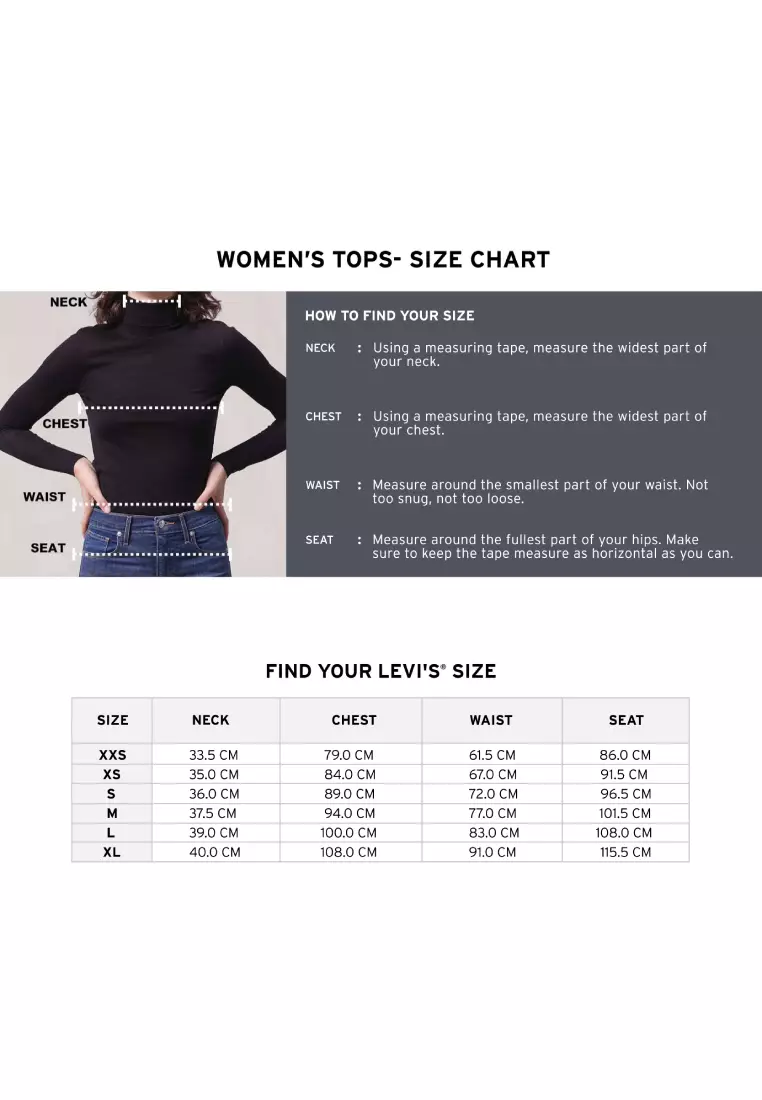 Levis shirt size deals
