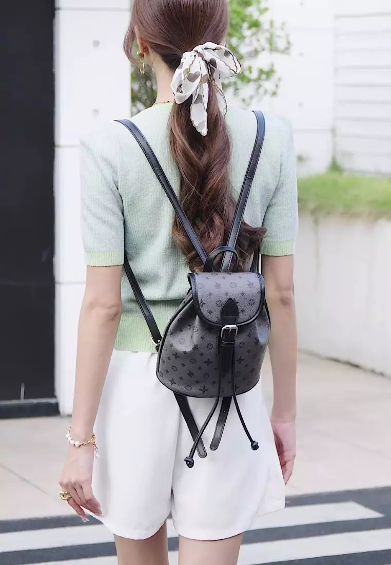 Monogram store mini backpack