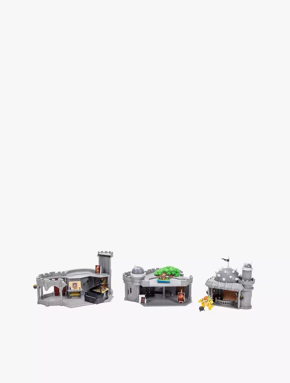 The Super Mario Galaxy Movie – Deluxe Bowser Castle Playset with 1.5” Bowser Figure, Piano, Bonsai T - SM8432254