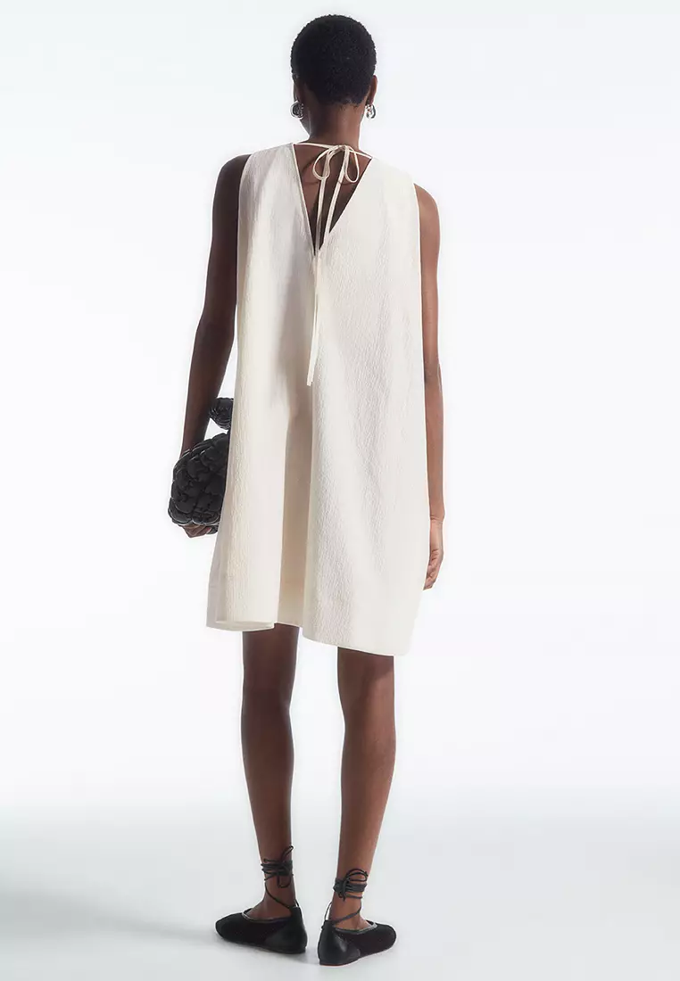 A-Line Sleeveless Mini Dress