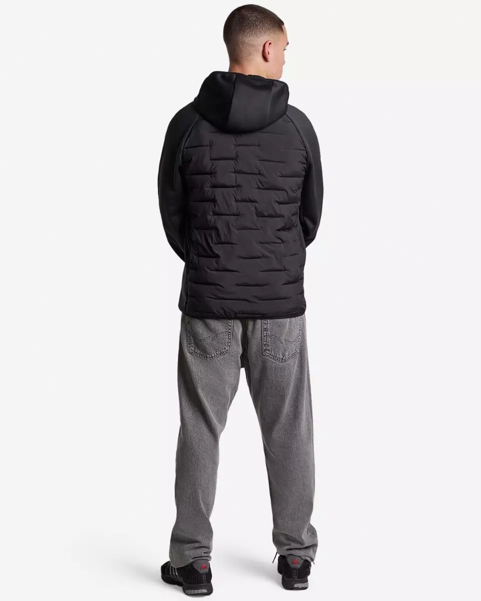 Liverpool FC  Mens Champions Hybrid Jacket Blackblack - Official LFC Jaket Original Pria