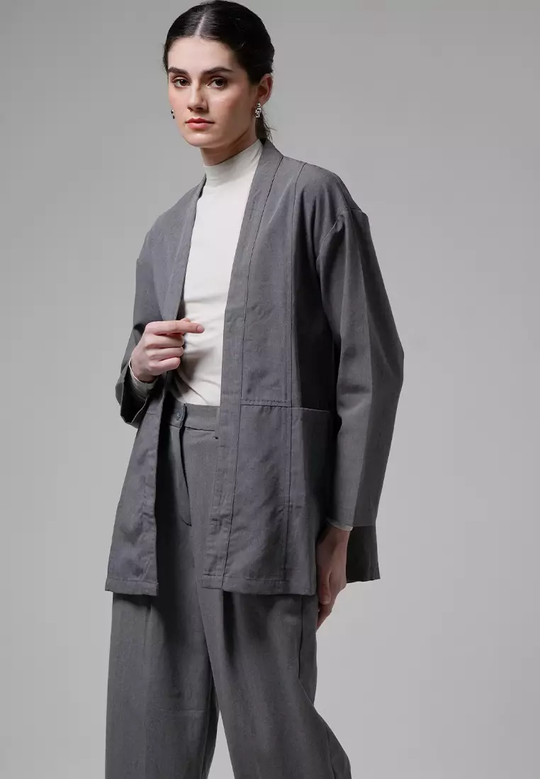 Jual Hardware Hardware Clothing Outer Wanita Hardware Outer Kimono Long ...