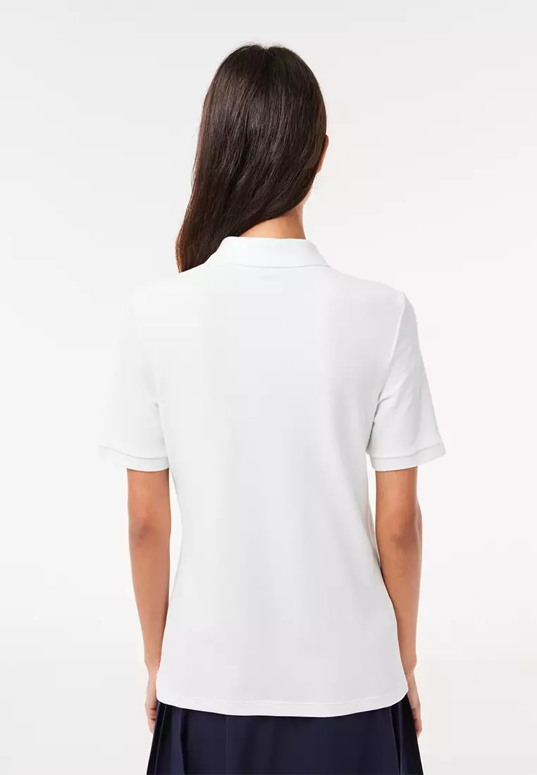 Women's LacSport Slim Fit Organic Cotton Golf Polo Shirt