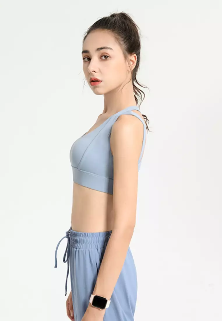 Strive Sport Bra – Cross Back Dual Strap Sports Bra for Women Breathable Supportive Activewear