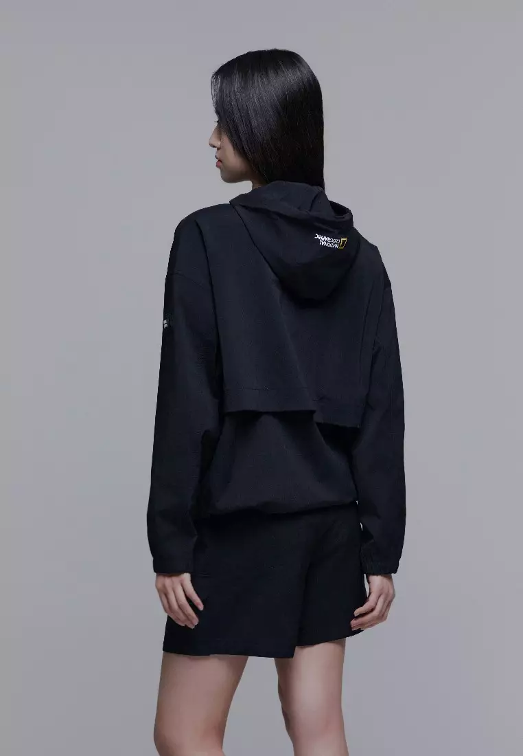 Women’s CYGNUS Woven Stretch Hooded Anorak Jacket