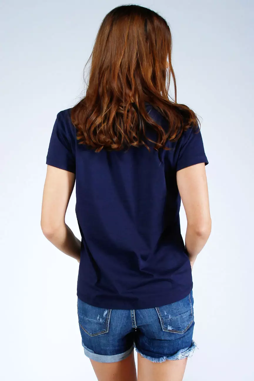 Kaos Wanita Austere Navy