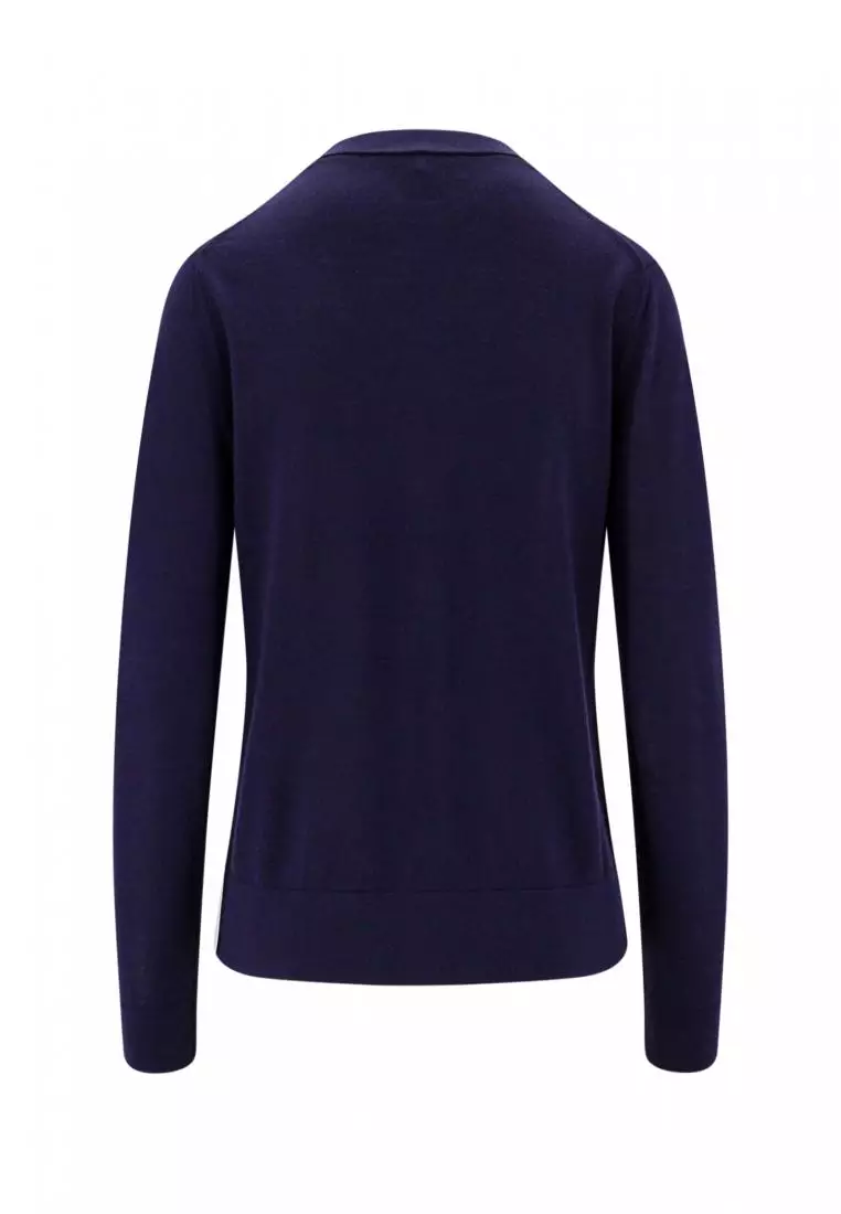 Tory burch discount navy cardigan