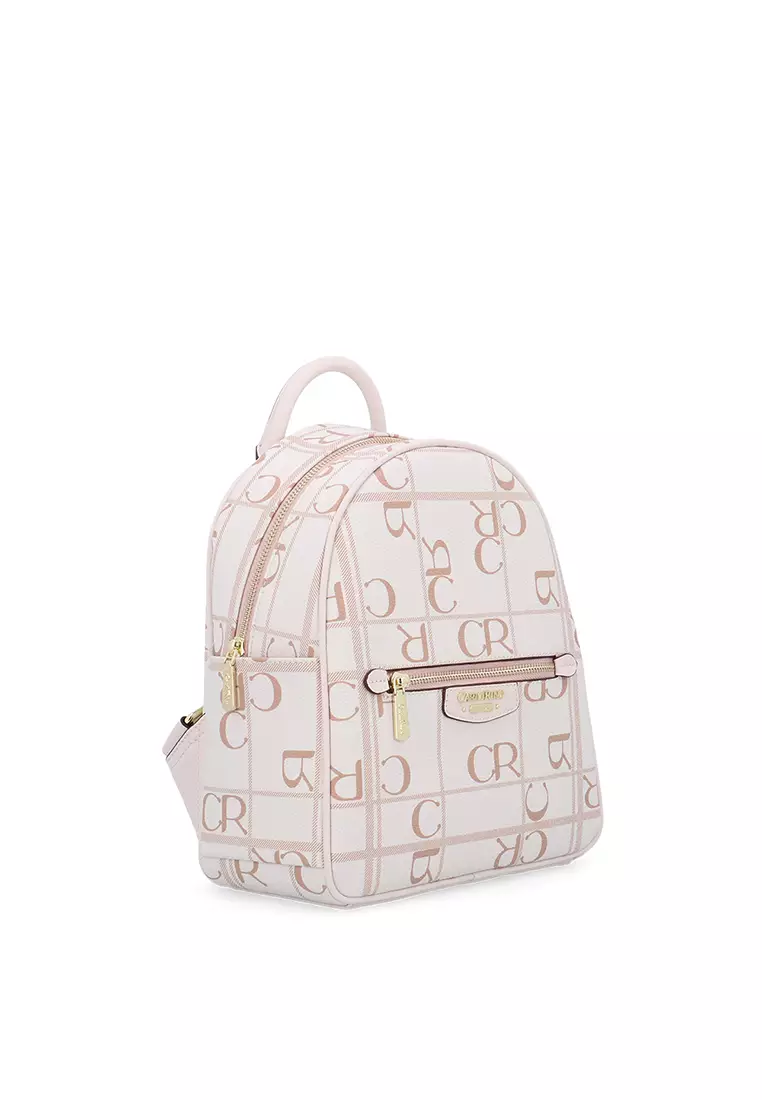 Buy Carlo Rino Carlo GEO Backpack - Beige 2026 Online | ZALORA Philippines