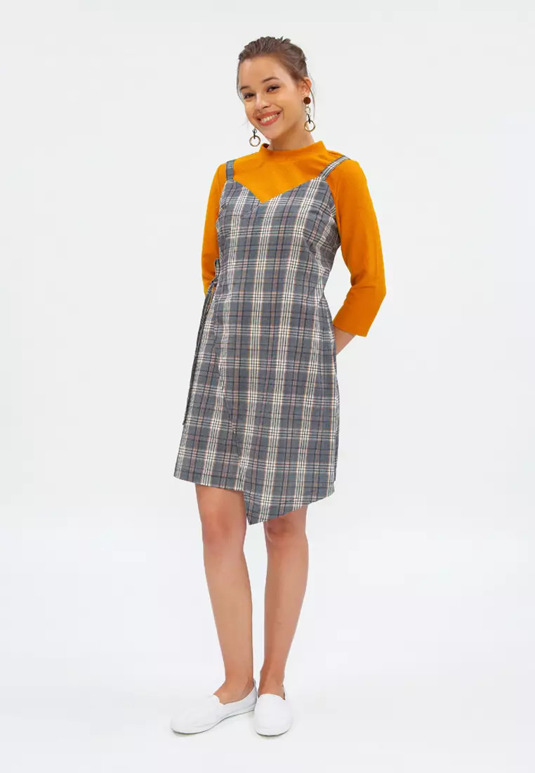 Klaire Overlap Dress