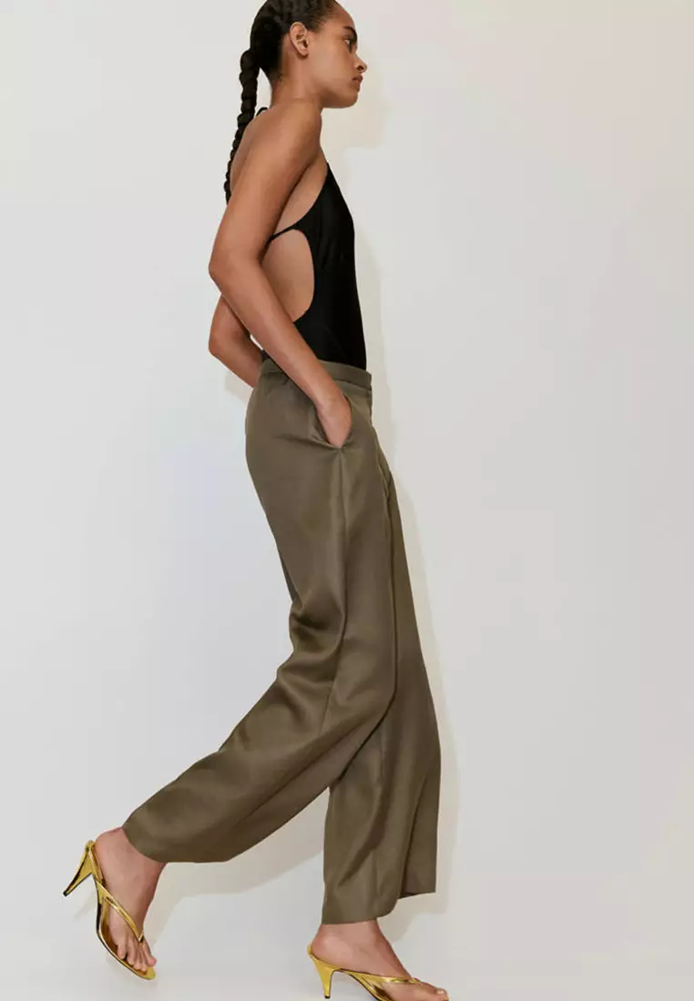 High-Waisted Trousers