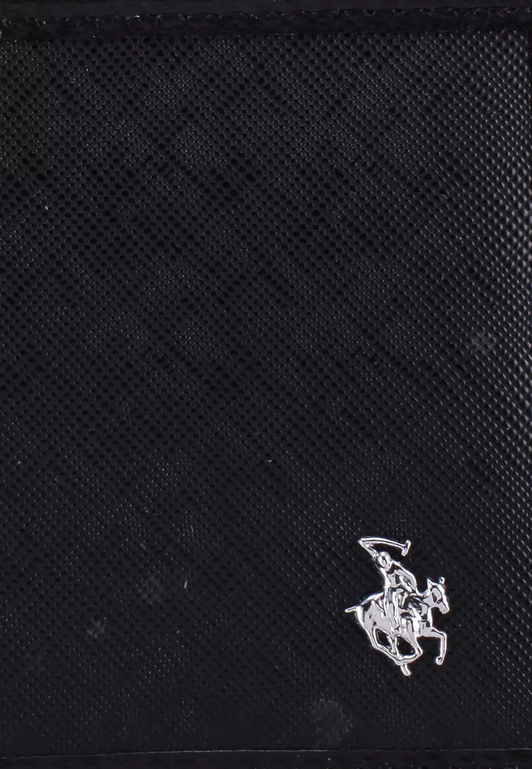 Men's RFID Blocking Bi Fold Wallet - Black