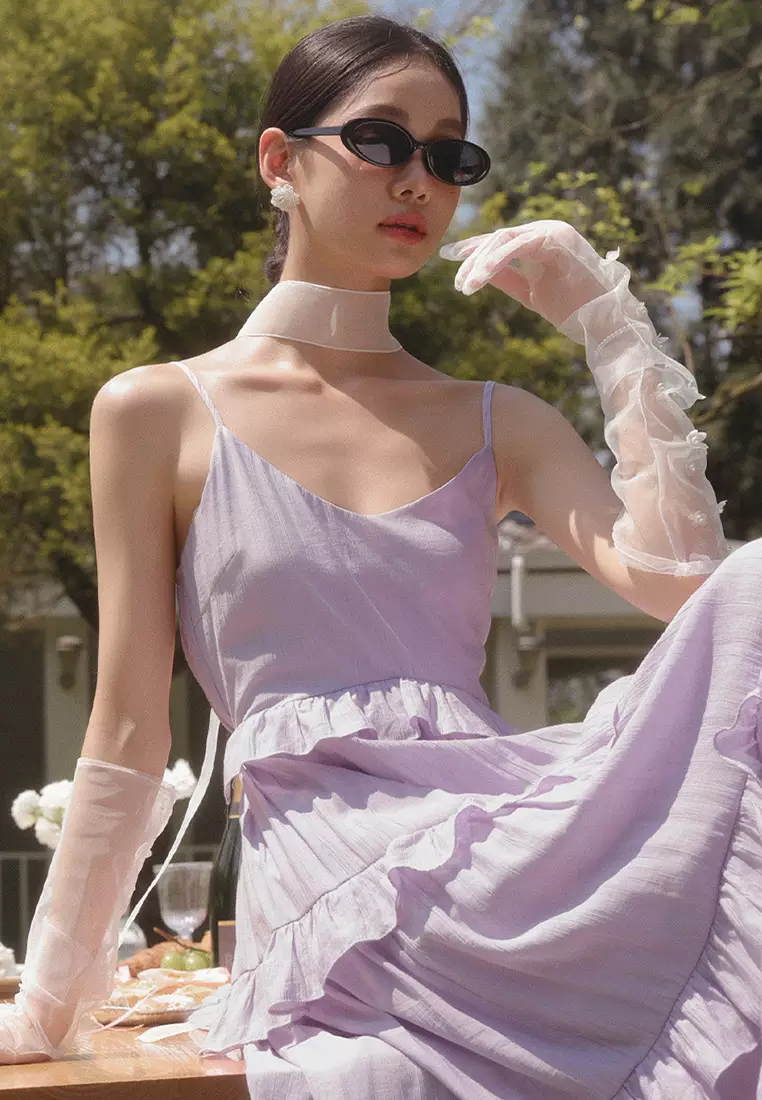 Tiered Ruffle Maxi Dress