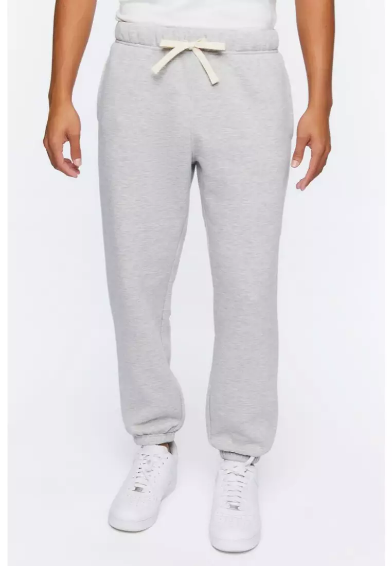 Fleece drawstring joggers outlet