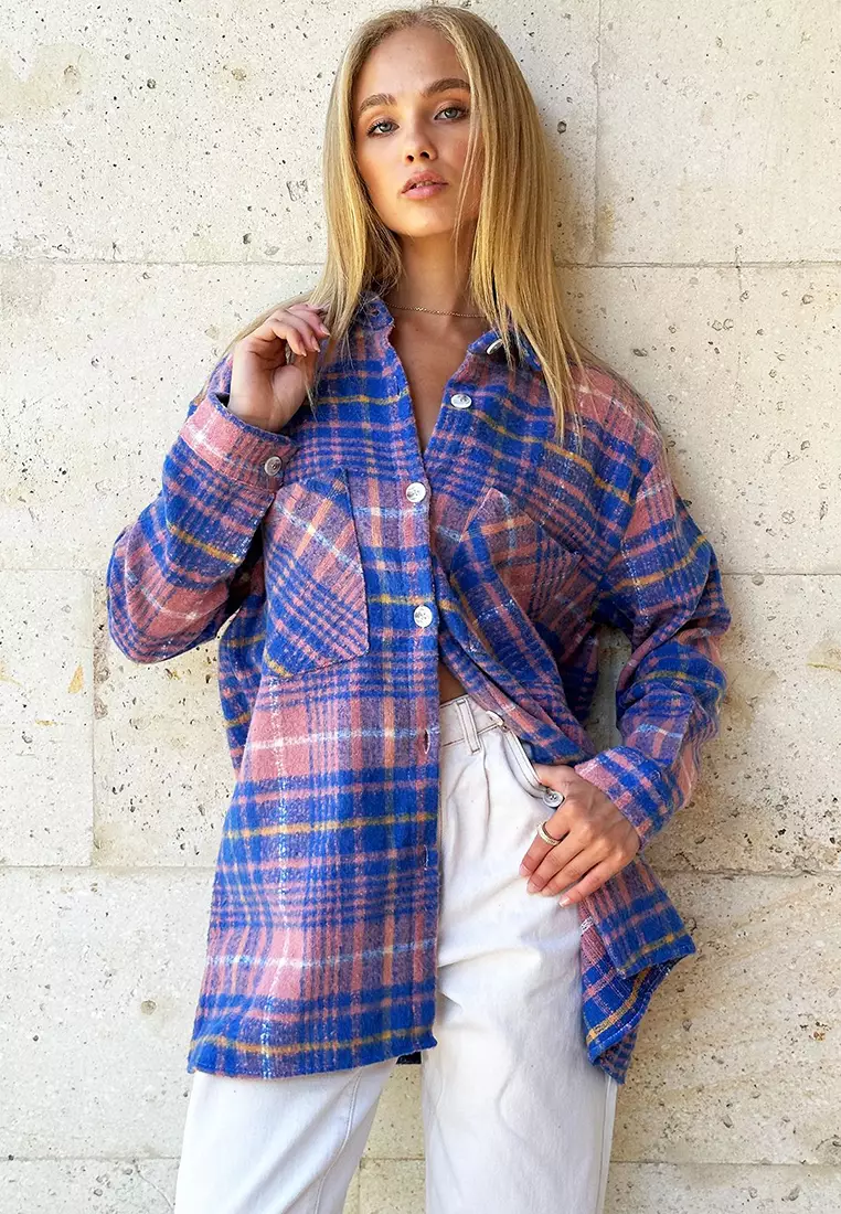 Oversize Checkered Shirt