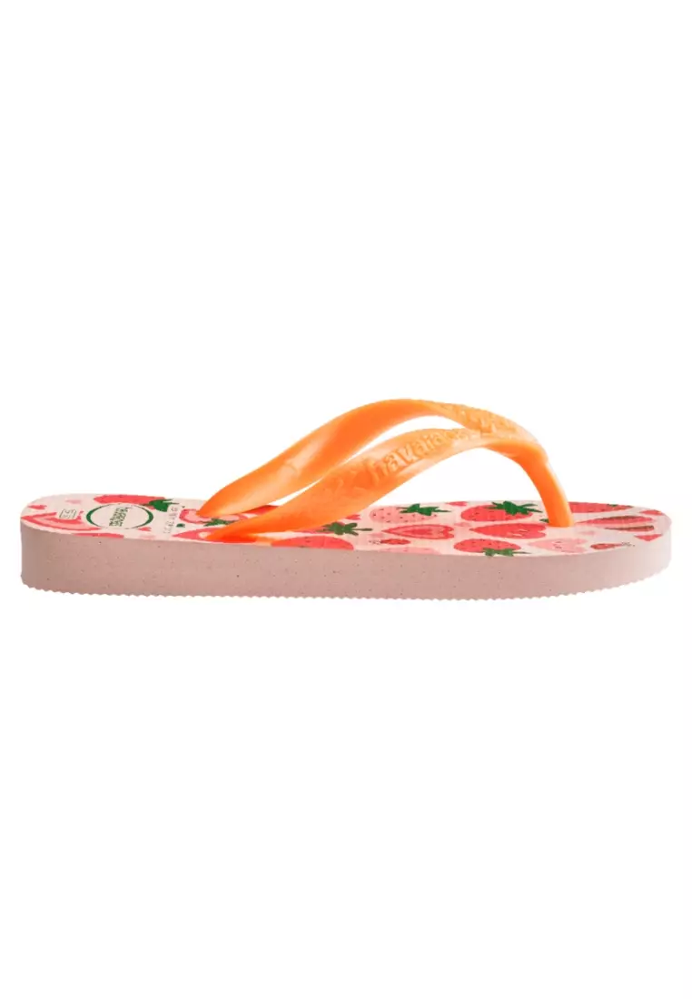 Havaianas Kid's Flores Top Flip Flop-Pink/Confete