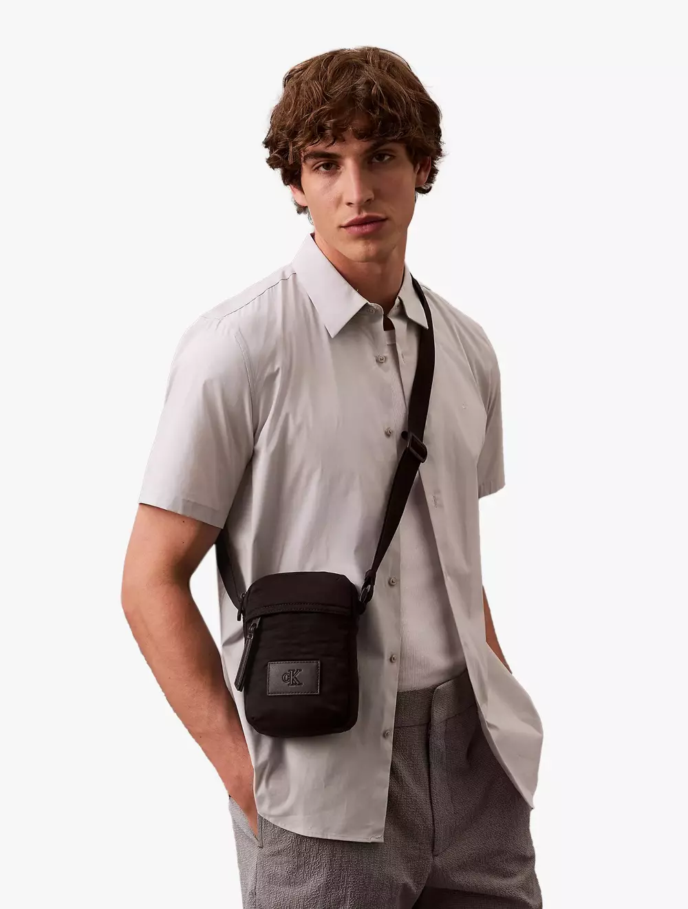Calvin Klein - Nylon Reporter Bag