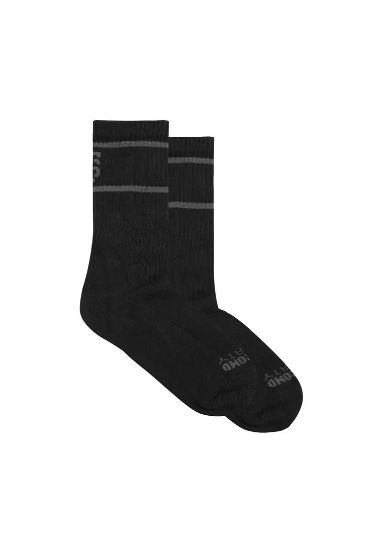 3Second High Cut Sporty Ankle Socks - 3 pcs Felepe HP-C090325
