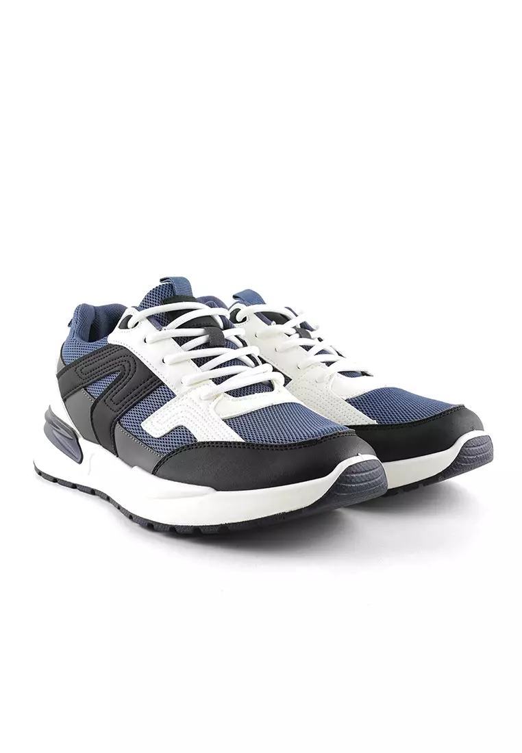 Jackson Aloy 1JG Navy - Sepatu Sneakers