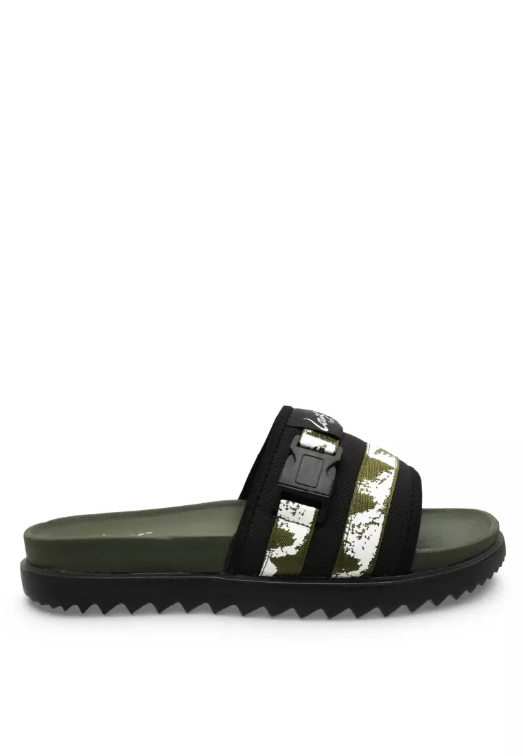 Louis Cuppers Men Slip On Faux Leather Classic Casual Sandals - 260141279