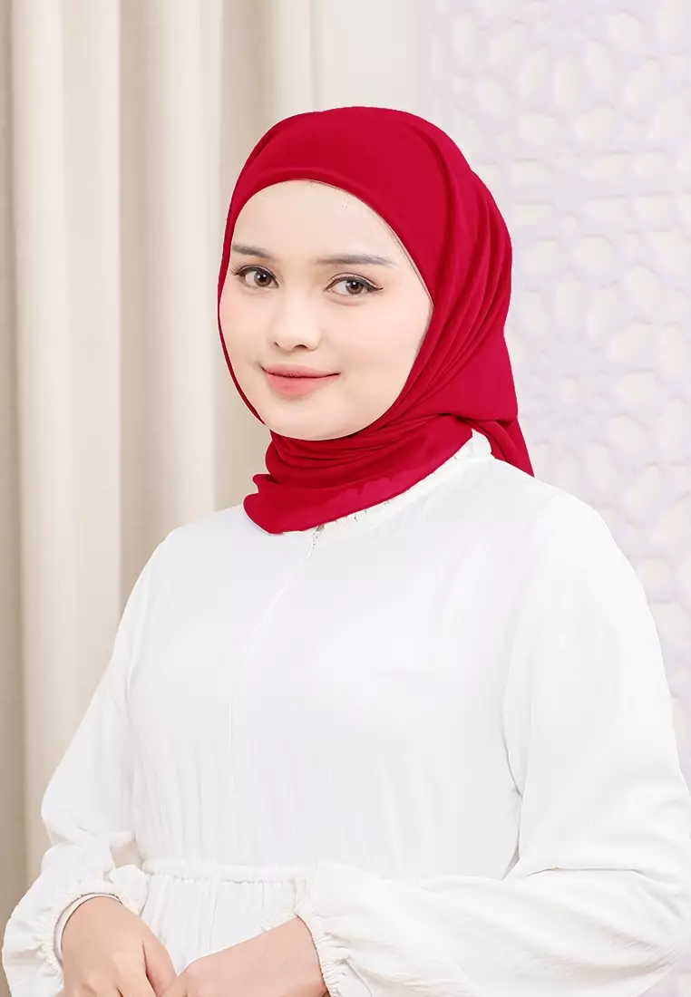 HIJAB INSTAN ALINE - RED