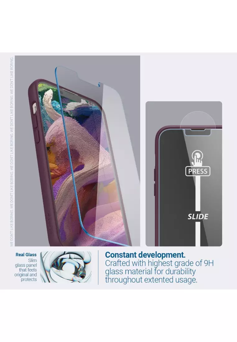 Spigen Caseology Iphone 12 Screen Protector Nano Pop 360 Case