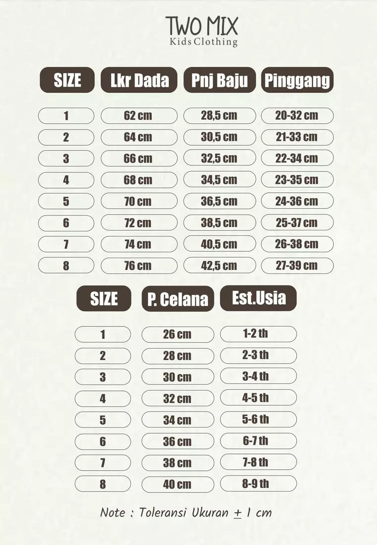 Two Mix - Setelan Anak Perempuan Setelan Katun 1-8 Tahun 4361B Dark Red