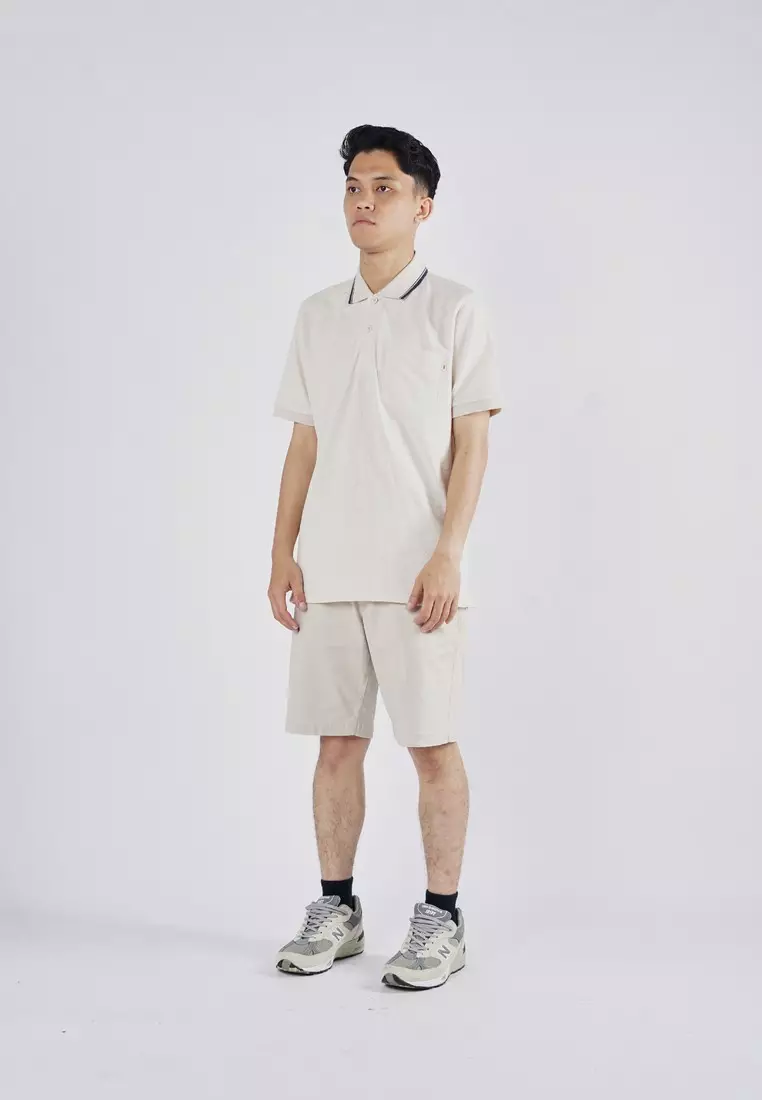 Greenlight Essential Men's Collar T-Shirt Short Sleeve Regular Fit Chelem C010925
