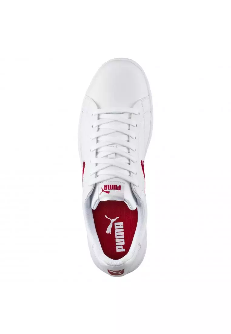 PUMA Unisex Smash Cat Leather Trainers