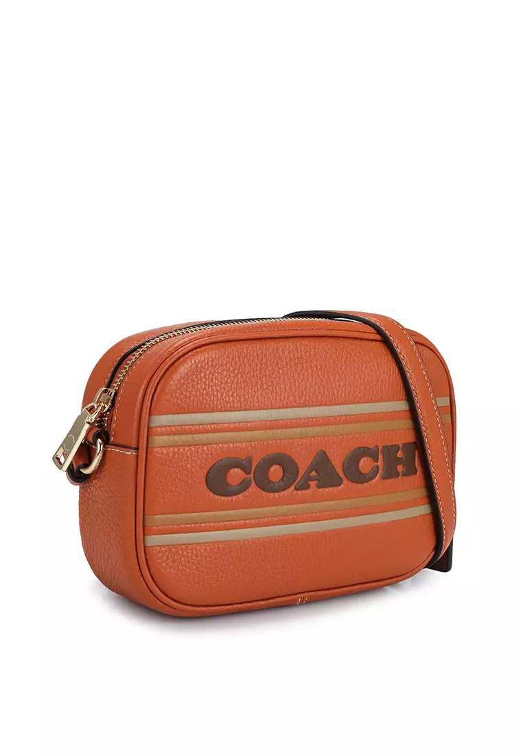 Mini Jamie Camera Bag with Coach Stripe (nt)