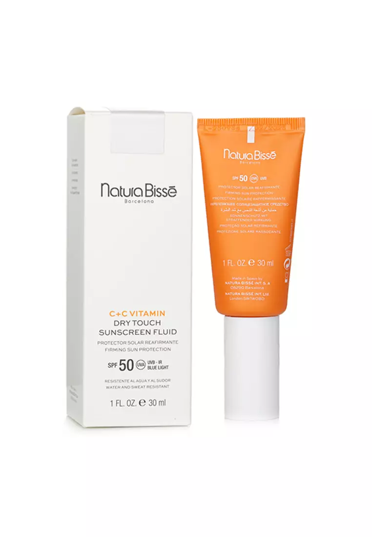 C+C 維他命 Dry Touch 緊致保護防曬乳 SPF 50 30ml/1oz - [平行進口]